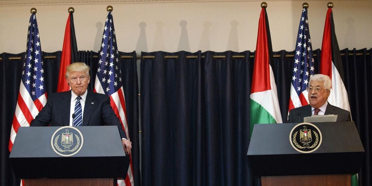 Predseda palestínskej samosprávy Mahmúd Abbás prijal v Betleheme Donalda Trumpa