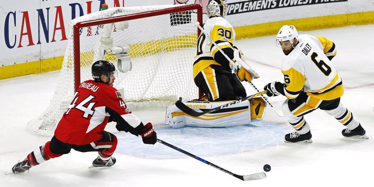 NHL: Ottawa zdolala Pittsburgh a vynútila si siedmy zápas