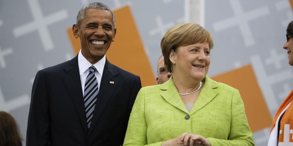 Obamu privítali v Berlíne ako rockovú hviezdu, vychválil Merkelovú