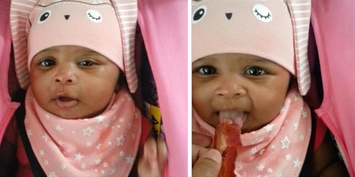 Roztomilé VIDEO Štvormesačné bábätko prvýkrát ochutnalo slaninu, jeho reakcia vás pobaví
