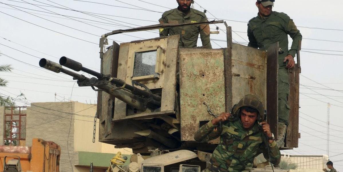 Irackým milíciám sa podarilo poraziť Islamský štát a dobyť pohraničné mesto Baadž