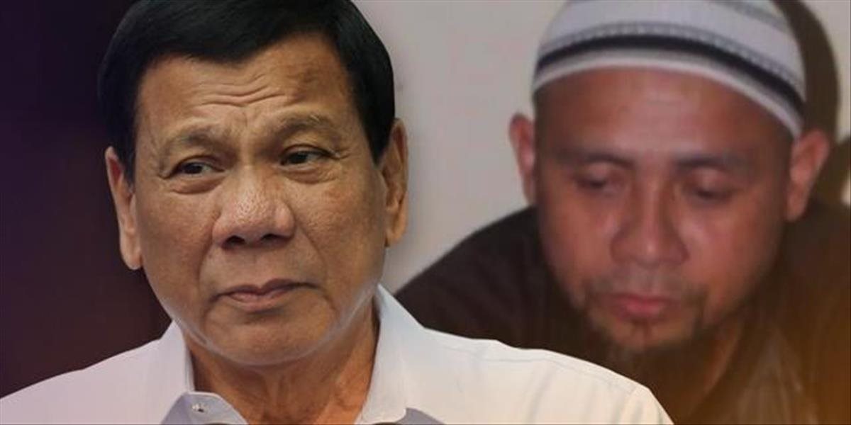 Filipínsky prezident ponúkol miliónovú odmenu za zneškodnenie oblastného vodcu IS