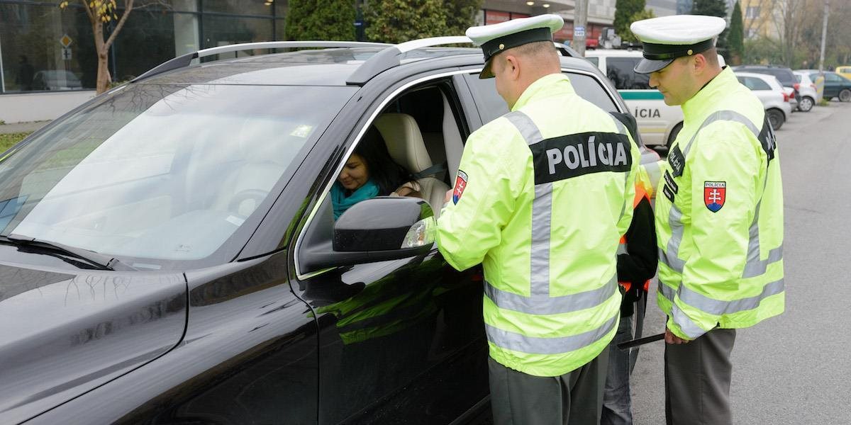 Vodiči v Bratislavskom kraji, pozor! Vo štvrtok si na vás policajti posvietia detailnejšie