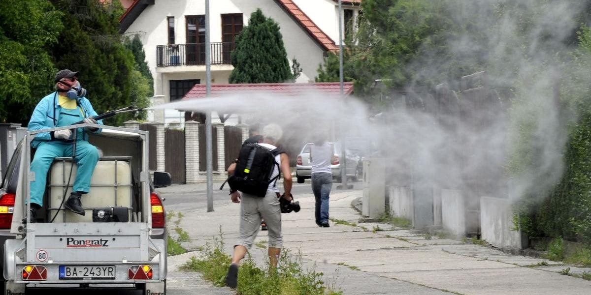 Bratislavský kraj začína s postrekmi proti komárom