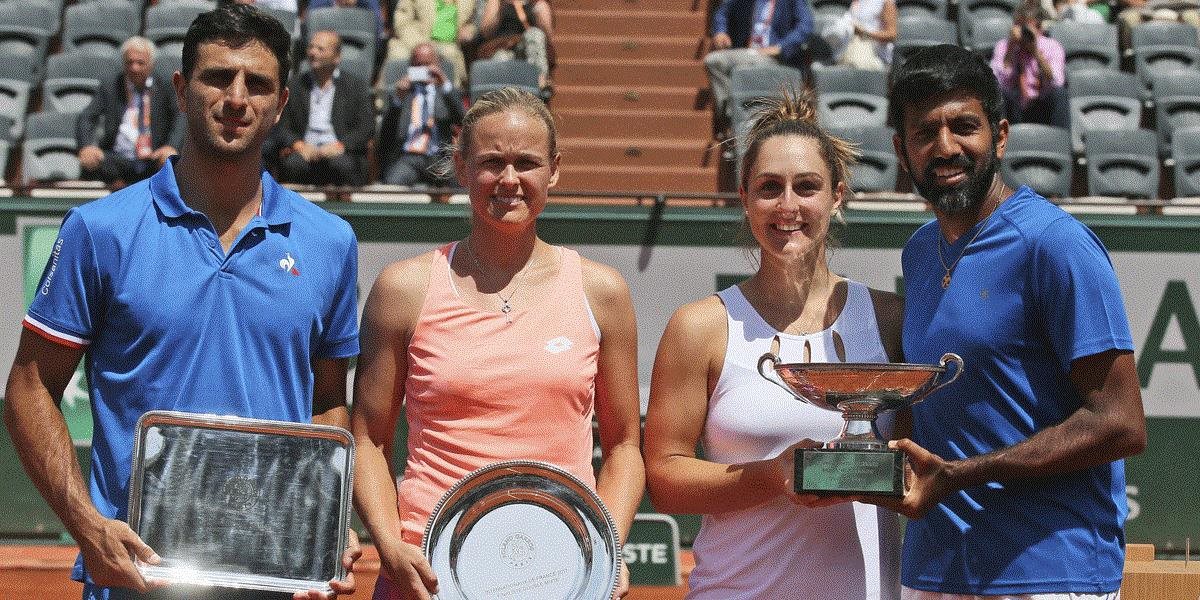 Roland Garros: Grandslamový titul v mixe získala indicko - kanadská dvojica