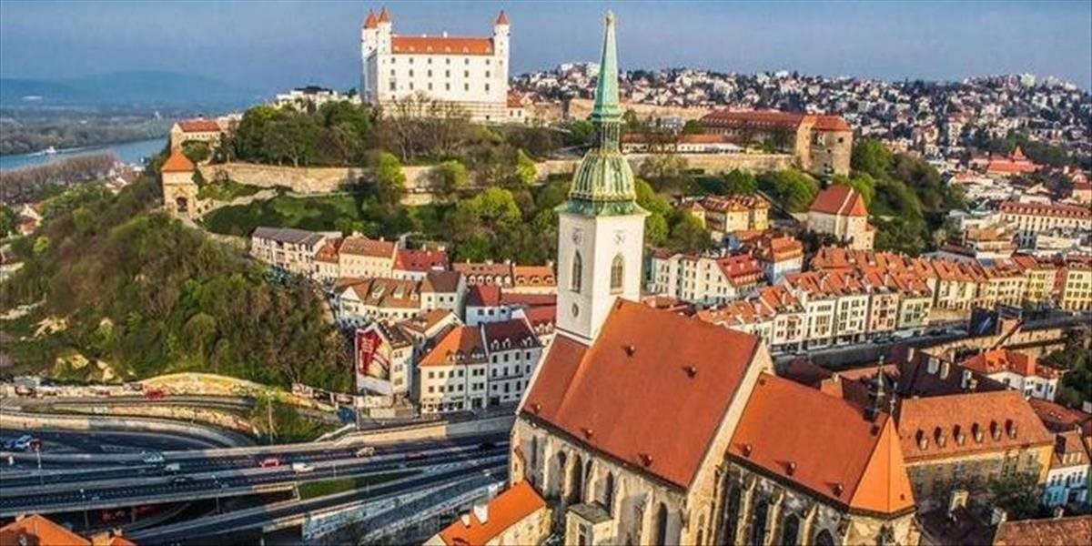 Pre turistov je Bratislava jednou z cenovo najdostupnejších destinácii na svete