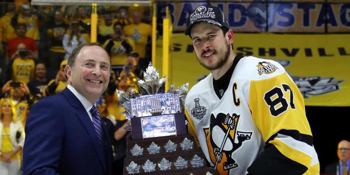 NHL: Crosby obhájil Conn Smythe Trophy, Malkin najproduktívnejším hráčom play off