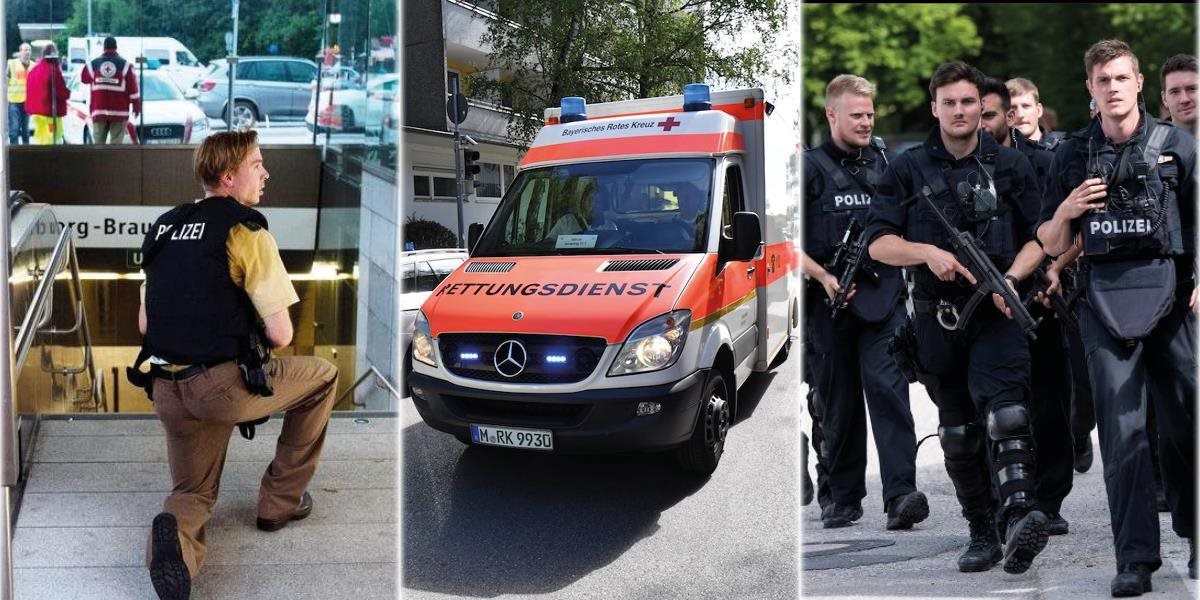 Aktualizované: FOTO a VIDEO Strieľajúci muž zo stanice pri Mníchove je podozrivý z pokusu o vraždu