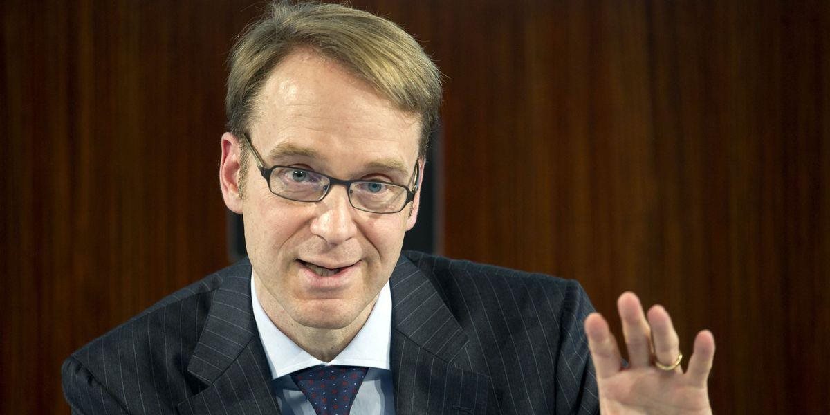 Šéf Bundesbank varuje pred politickým tlakom na ECB