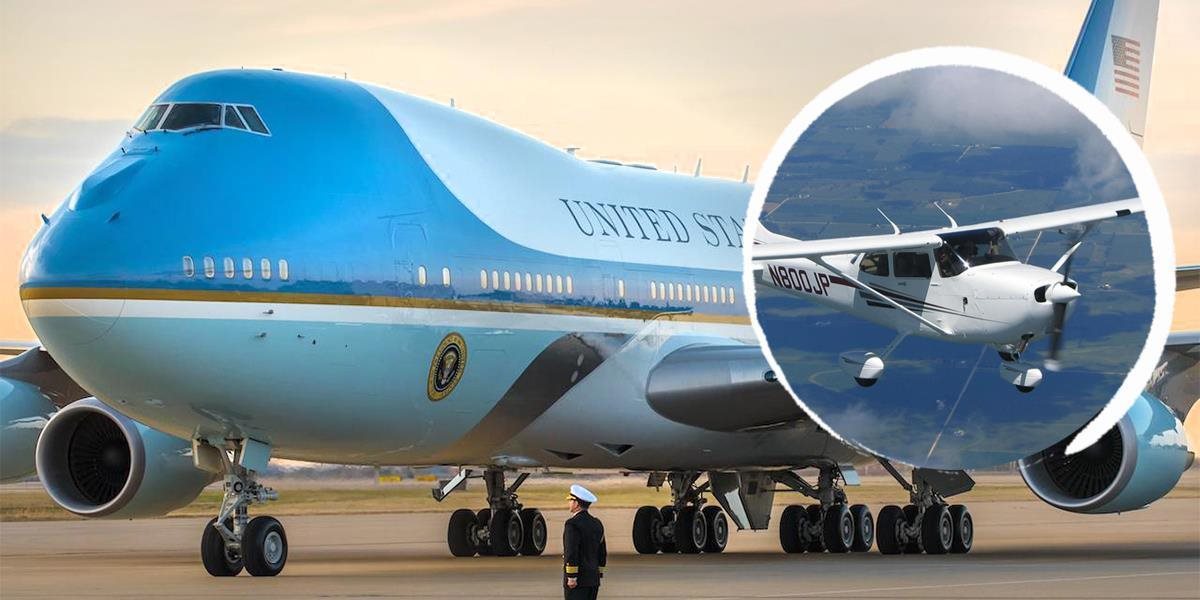 Malé americké lietadlo narušilo Trumpov vzdušný priestor, na najbližšie letisko ho odprevadili vojenské stíhačky