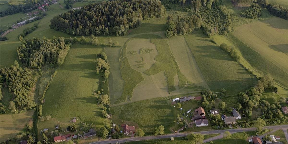 Mona Lisa vykosená v tráve: Obraz prilákal mnohých zvedavcov