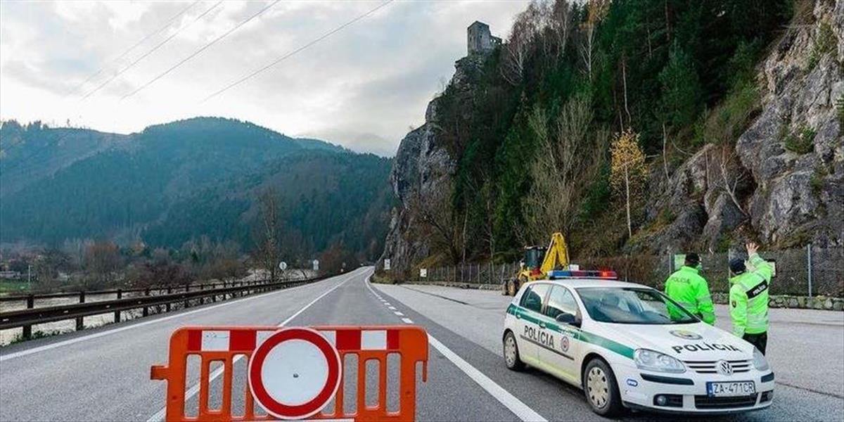 Vodiči pozor: Cestu I/18 popod hrad Strečno počas nastávajúceho víkendu opäť uzavrú