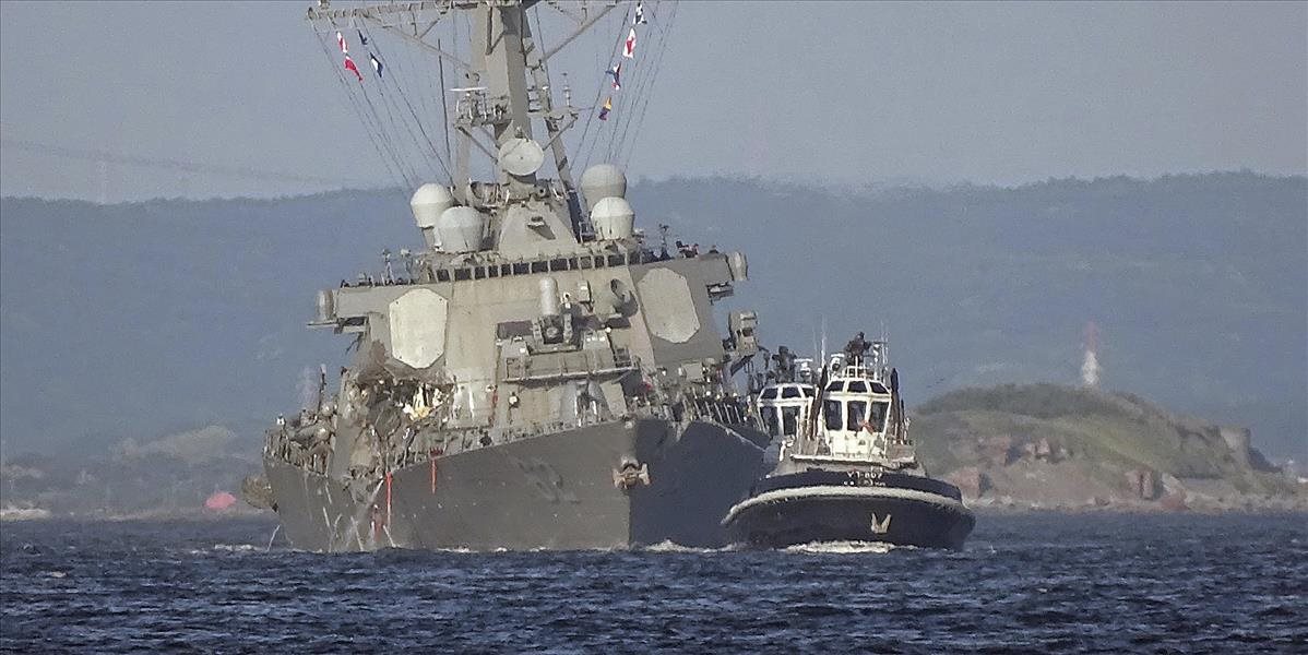 Siedmi námorníci z amerického torpédoborca sú stále nezvestní