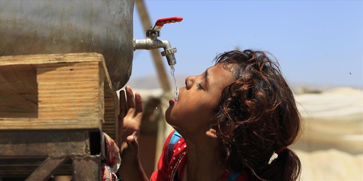 Sýrske a libanonské deti majú pitnú vodu aj vďaka slovenskej pomoci