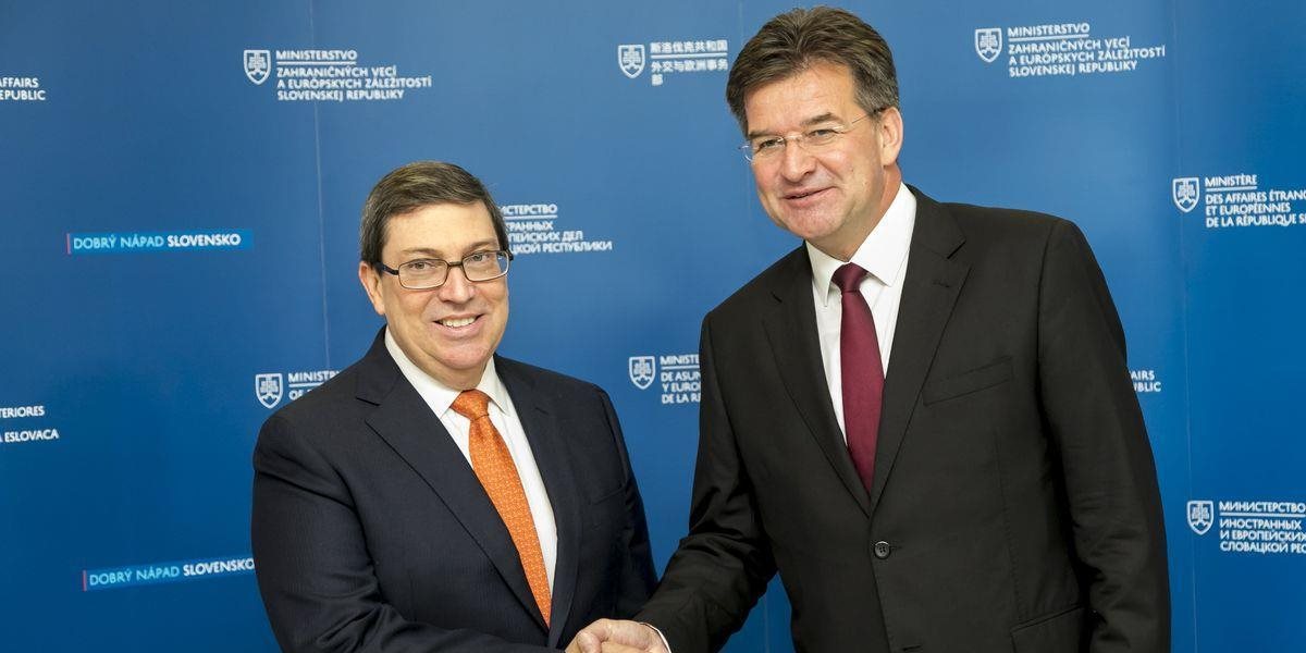 Kubánsky minister zahraničných vecí prišiel na prvú návštevu Slovenska