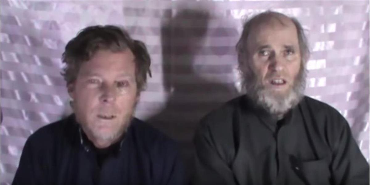 VIDEO Taliban zverejnil video so zadržiavaným Američanom a Austrálčanom