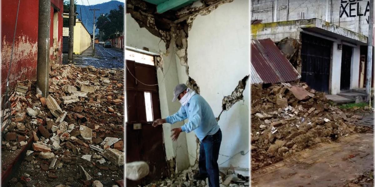 VIDEO Guatemalu postihlo silné zemetrasenie: Magnitúda dosiahla 6,8 stupňa