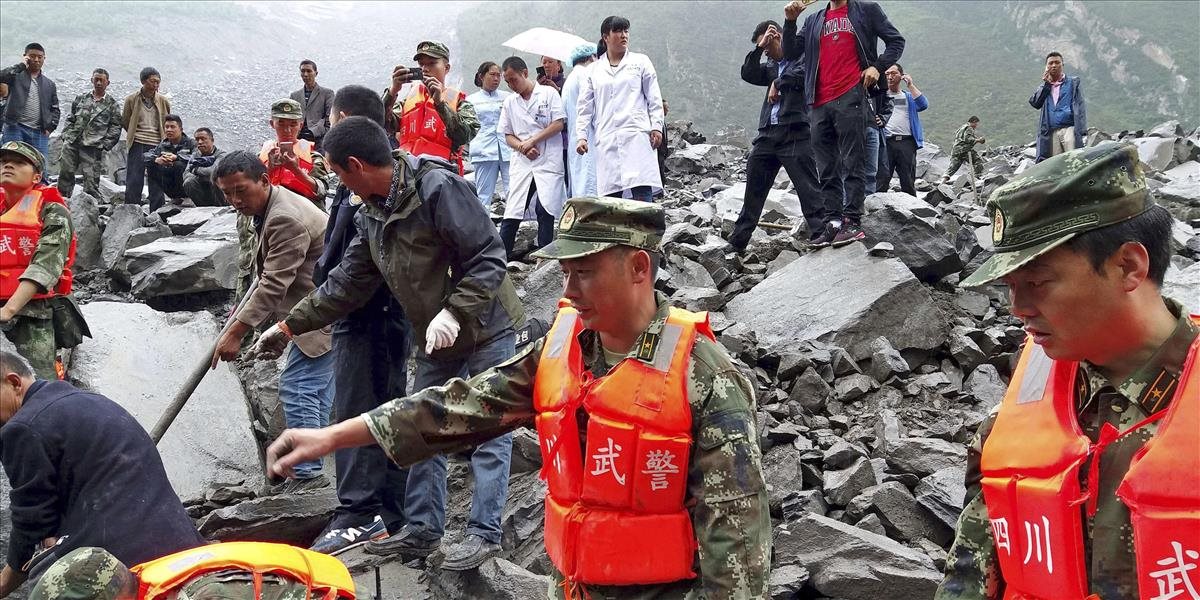 VIDEO Ďalšia prírodná katastrofa: Zosuv pôdy na juhozápade Číny mohol zavaliť viac ako 140 ľudí!