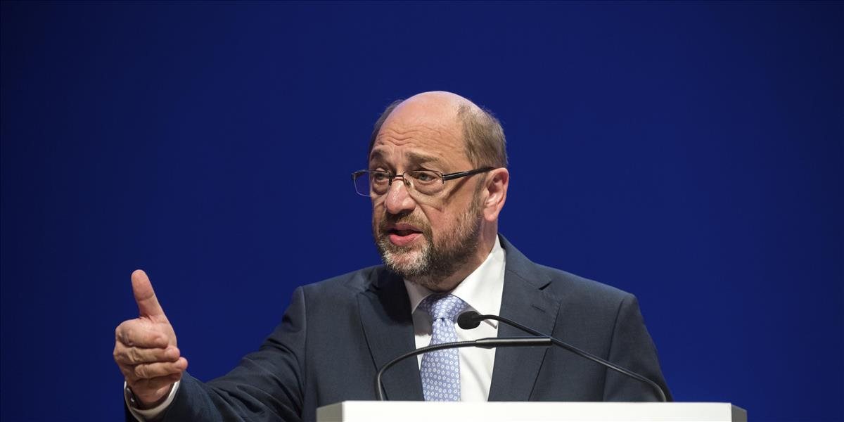 Schulz kritizoval na zjazde SPD Merkelovú i Trumpa, ale aj strany Únie a AfD