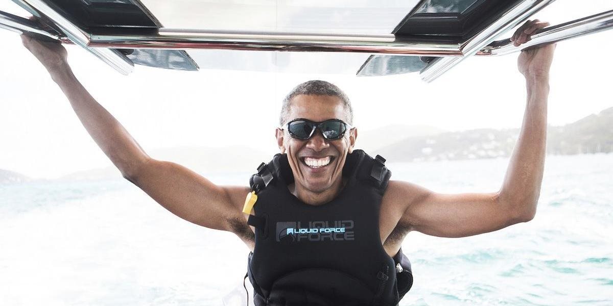 Obama trávi dovolenku s rodinou na Bali