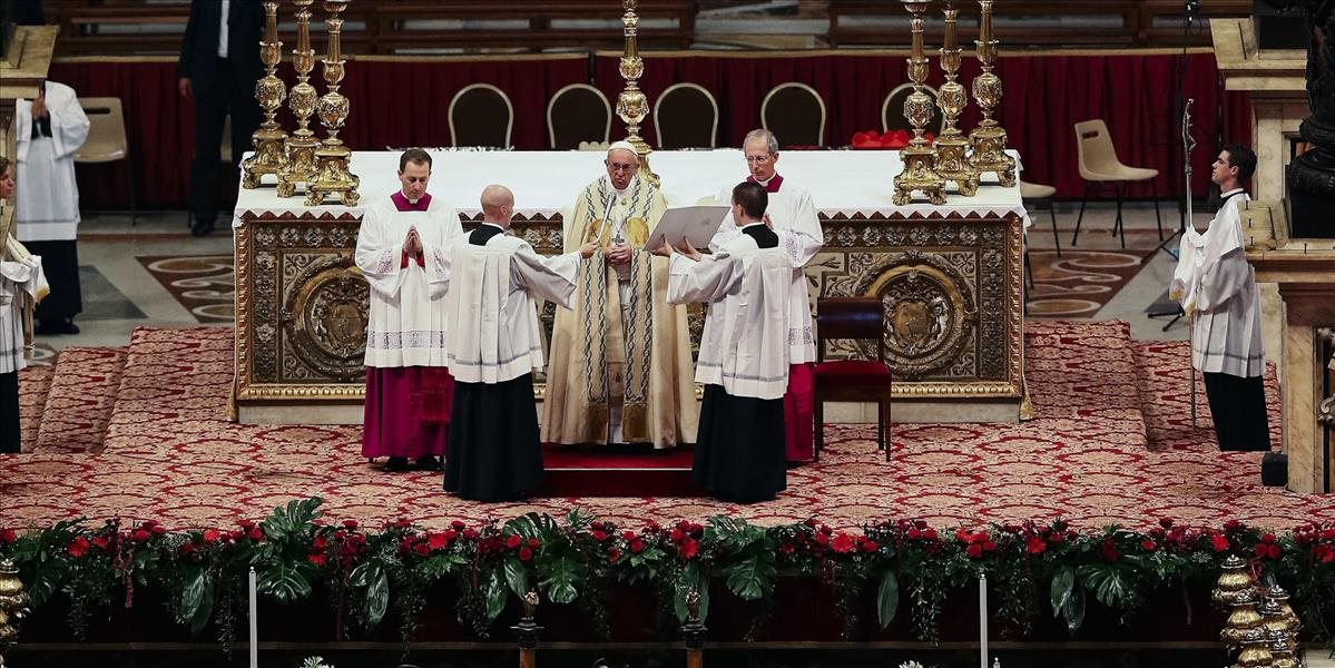 FOTO Pápež vymenoval piatich nových kardinálov