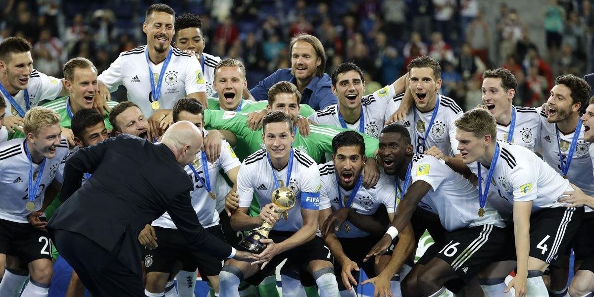VIDEO O víťazstve Nemecka rozhodol jeden gól: Získali pohár konfederácie FIFA