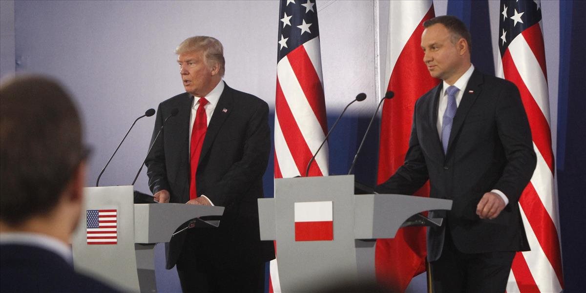 Aktualizované: Spojenectvo USA a Poľska je kľúčové pre zabránenie vojny v Európe, tvrdí Trump