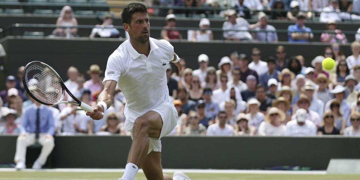 Wimbledon: Djokovič postúpil suverénne do 3. kola dvojhry