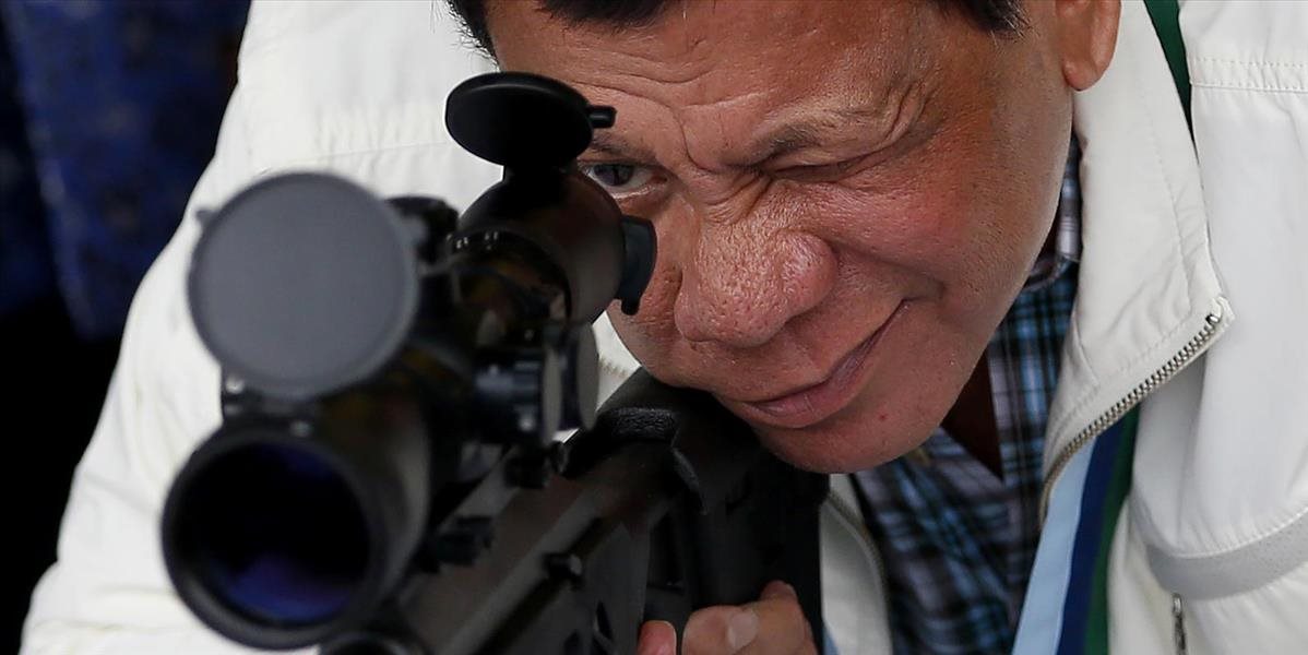 Filipínsky prezident hrozí teroristom, že ich bude jesť za surova