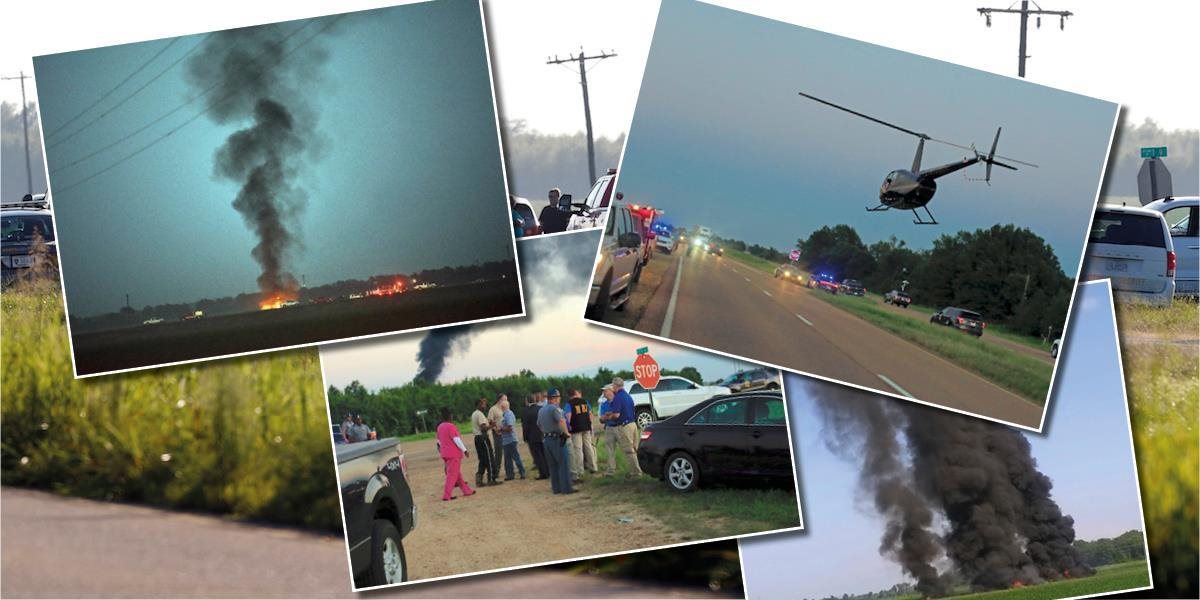 FOTO a VIDEO Pri havárii vojenského lietadla v USA zahynulo 16 ľudí: Stroj explodoval vo vzduchu