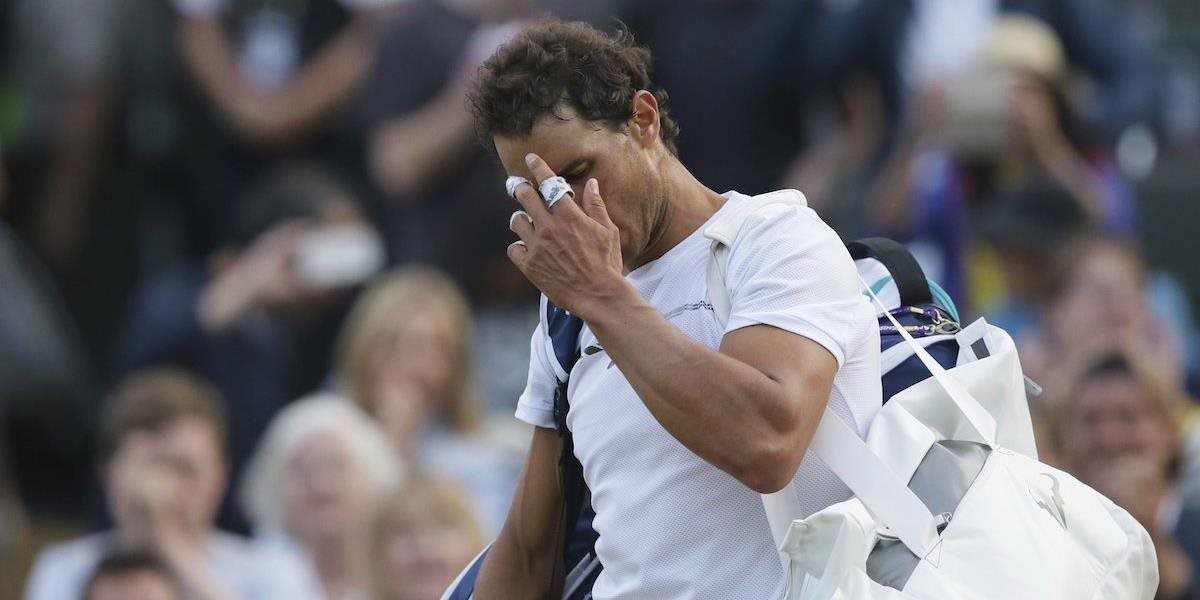 Rafael Nadal skončil na Wimbledone v osemfinále: Porazil ho Gilles Muller