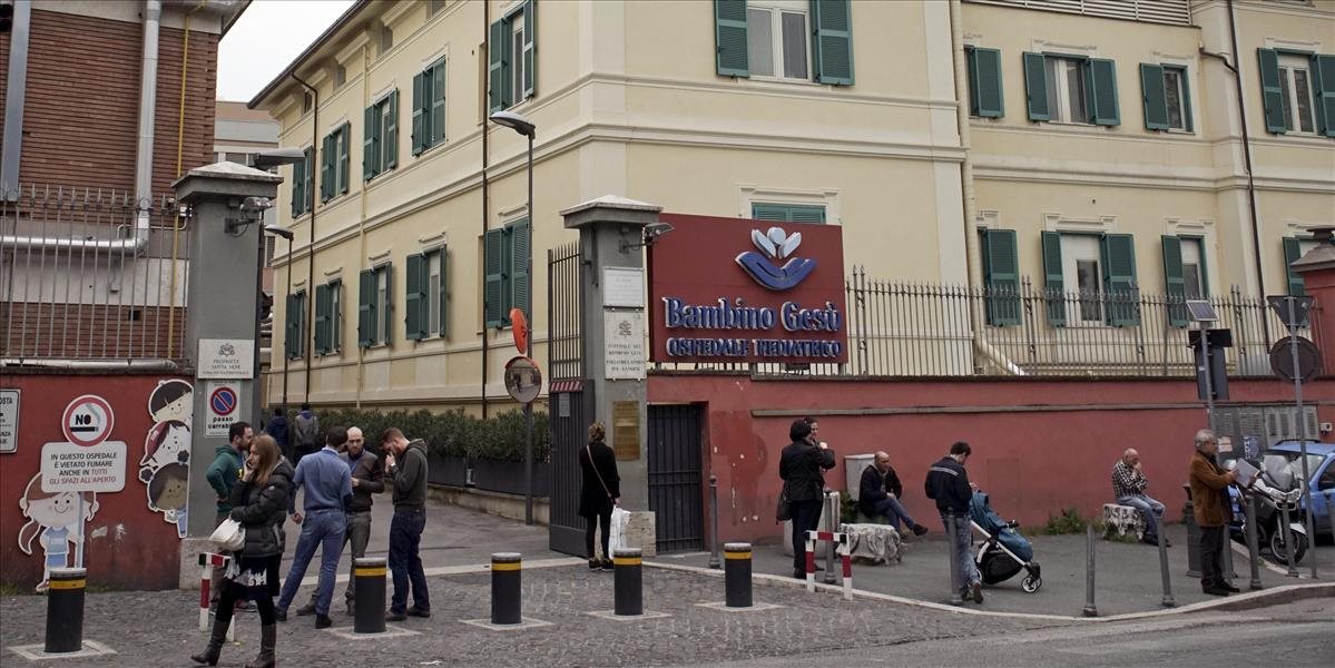 Bývalí manažéri vatikánskej detskej nemocnice pôjdu pred súd, spreneverili takmer pol milióna eur