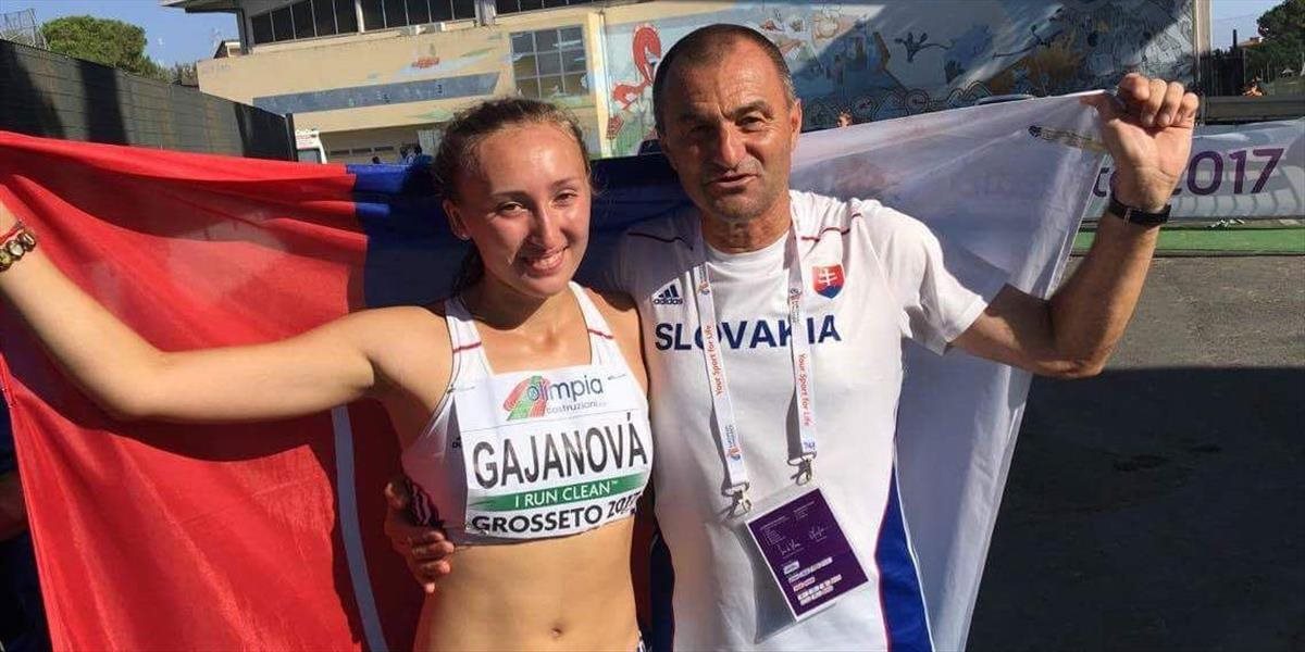 Bežkyňa Gajanová s jedinou medailou pre Slovensko na európskom šampionáte juniorov