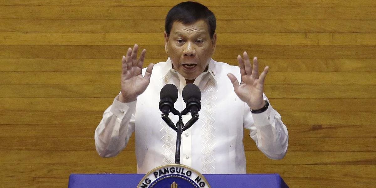 Prezident Duterte nepoľaví, sľúbil, že boj proti drogám bude naďalej pokračovať