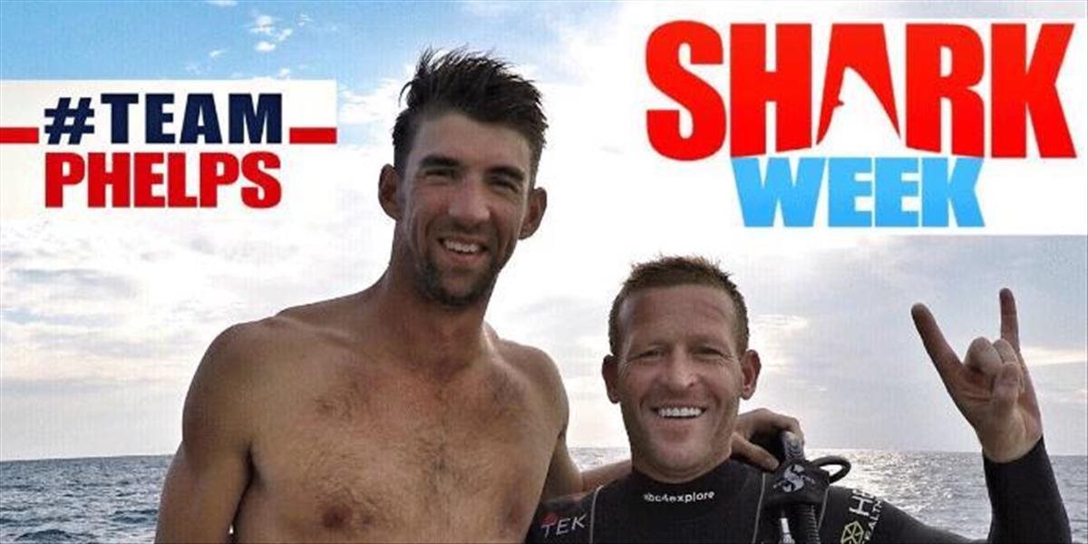 Michael Phelps v súboji so žralokom bielym! Kto zvíťazil?