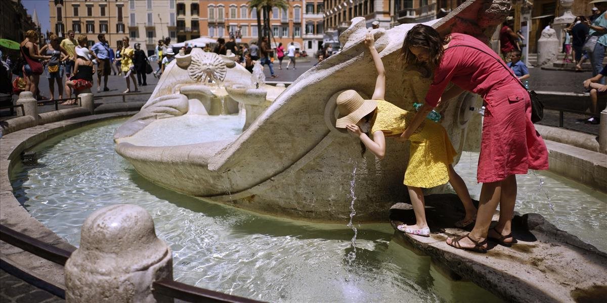 Rímu hrozí pre pretrvávajúce sucho prídel pitnej vody