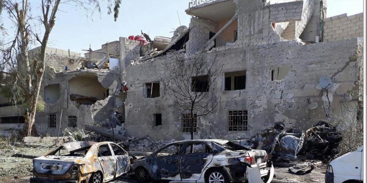 Aj napriek vyhlásenému prímeriu v Damasku zahynulo osem ľudí počas náletov