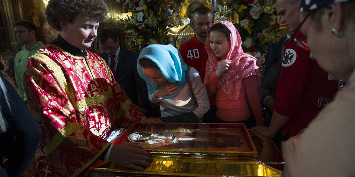 Relikvie svätého Mikuláša v Rusku boli magnetom pre veriacich