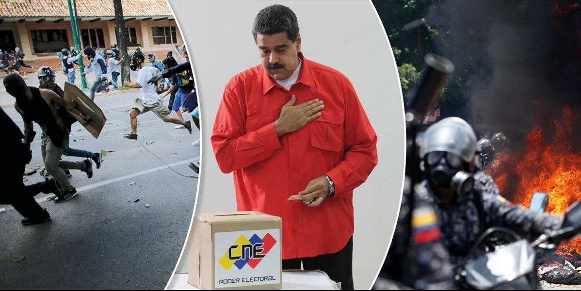 FOTO+VIDEO Voľby do ústavodarného zhromaždenia vo Venezuele sprevádzali smrteľné incidenty: Zahynulo 15 ľudí