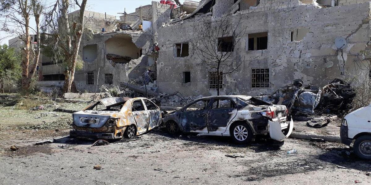 Teroristi spustili na ruskú ambasádu v Damasku mínometný útok