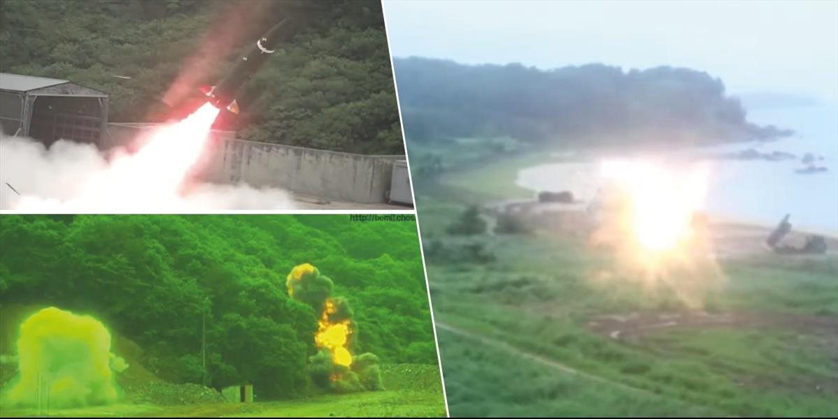 VIDEO Južná Kórea varuje KĽDR, disponuje s naozaj zničujúcimi raketami