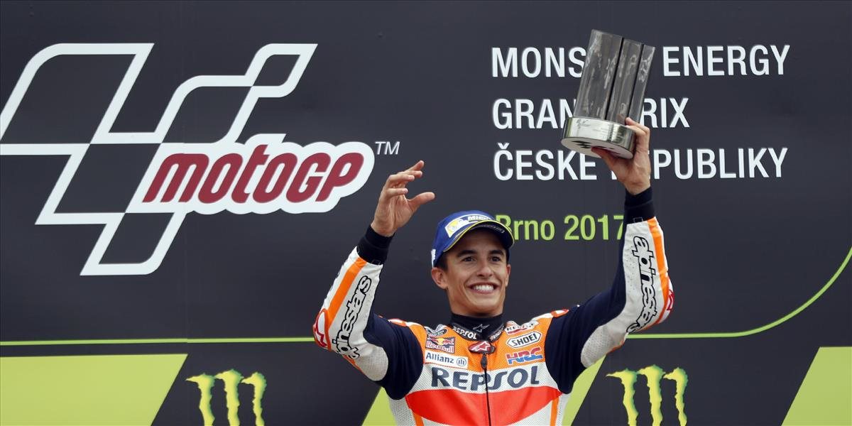 Španiel Marquez víťazom MotoGP na VC Česka v Brne