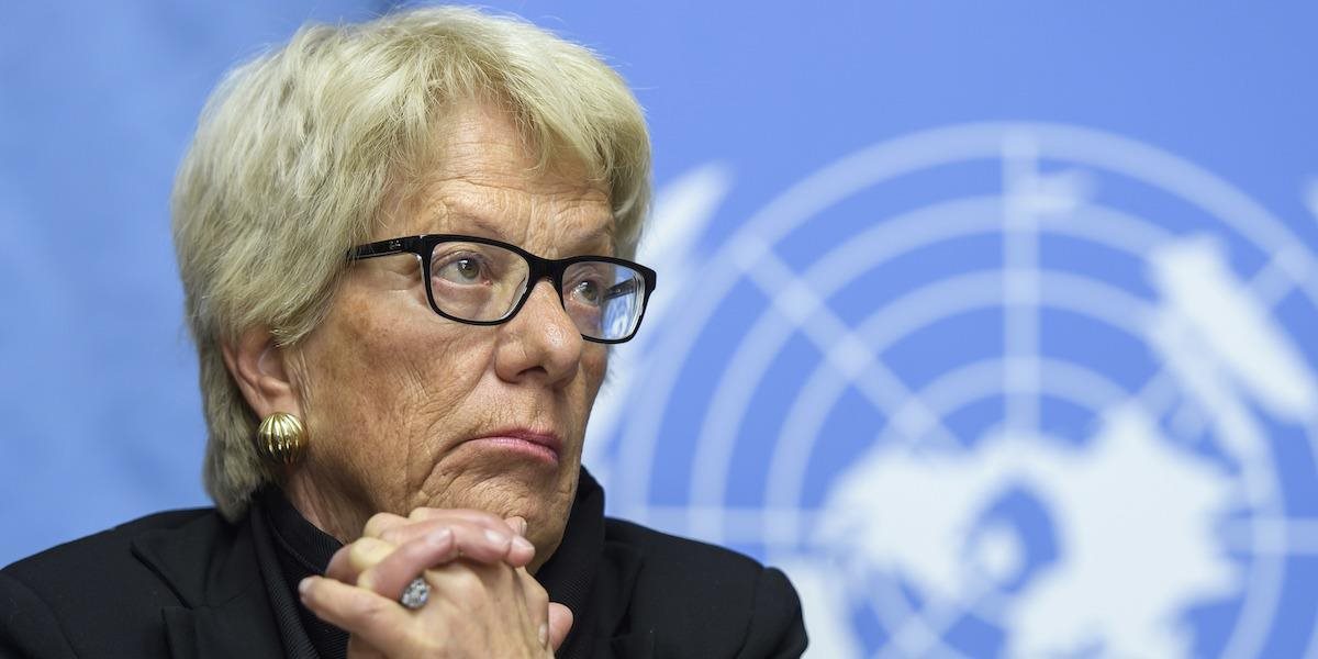 Carla del Ponte odchádza z komisie vyšetrujúcej závažné zločiny v Sýrii