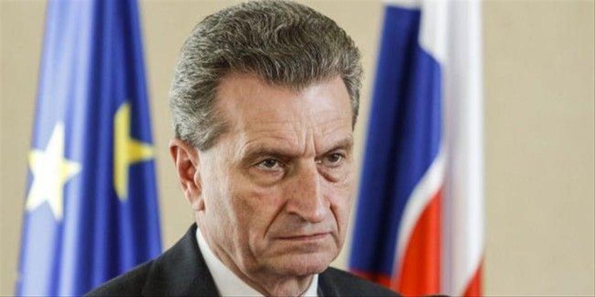 EÚ: Briti budú musieť do rozpočtu EÚ podľa Oettingera platiť aspoň do roku 2020