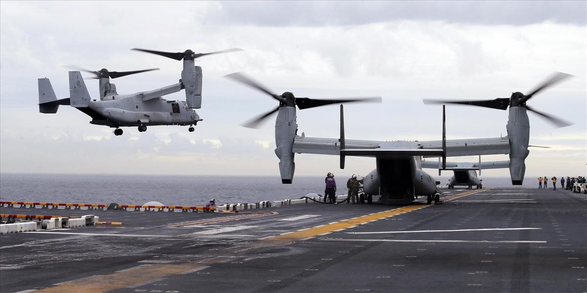 Austrálska prieskumná loď objavila havarovaný americký konvertoplán Osprey