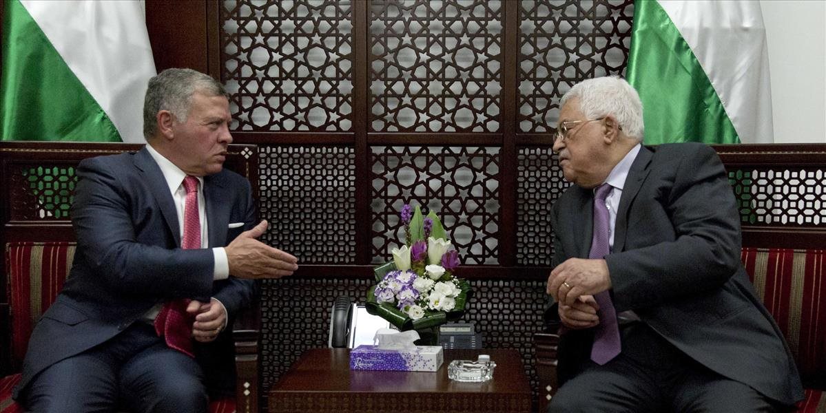 Jordánsky kráľ Abdalláh navštívil palestínskeho prezidenta Abbása
