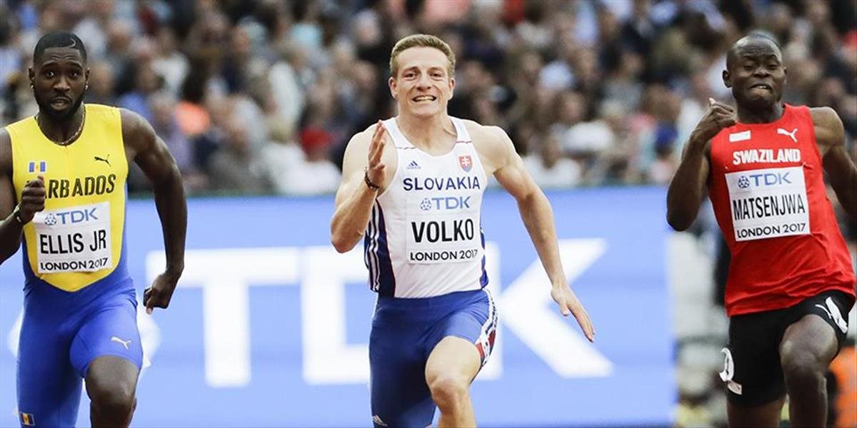 VIDEO Skvelý Ján Volko postúpil priamo do semifinále 200 m behu!