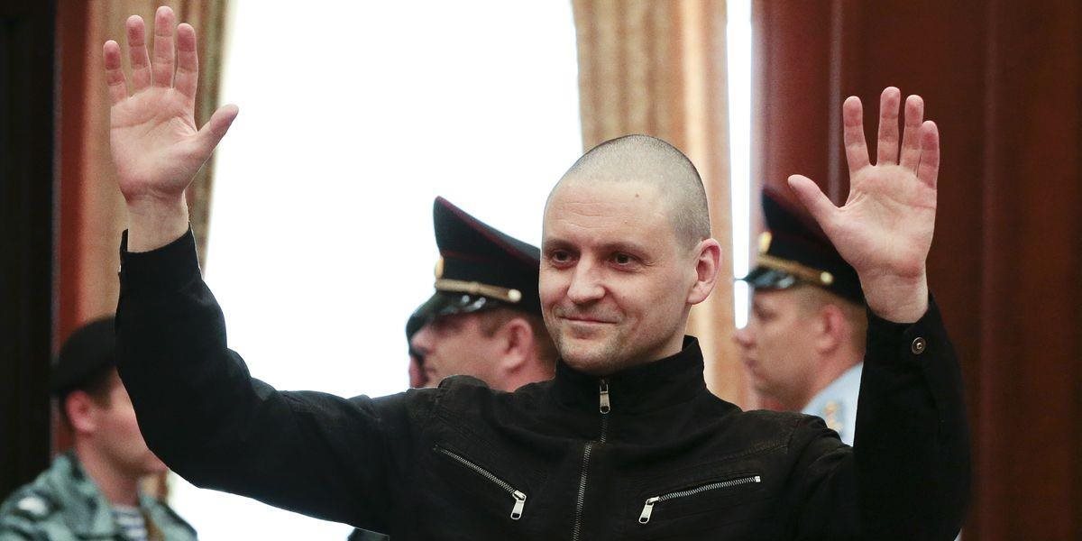 Z väzenia prepustili ruského opozičného vodcu Sergeja Udaľcova