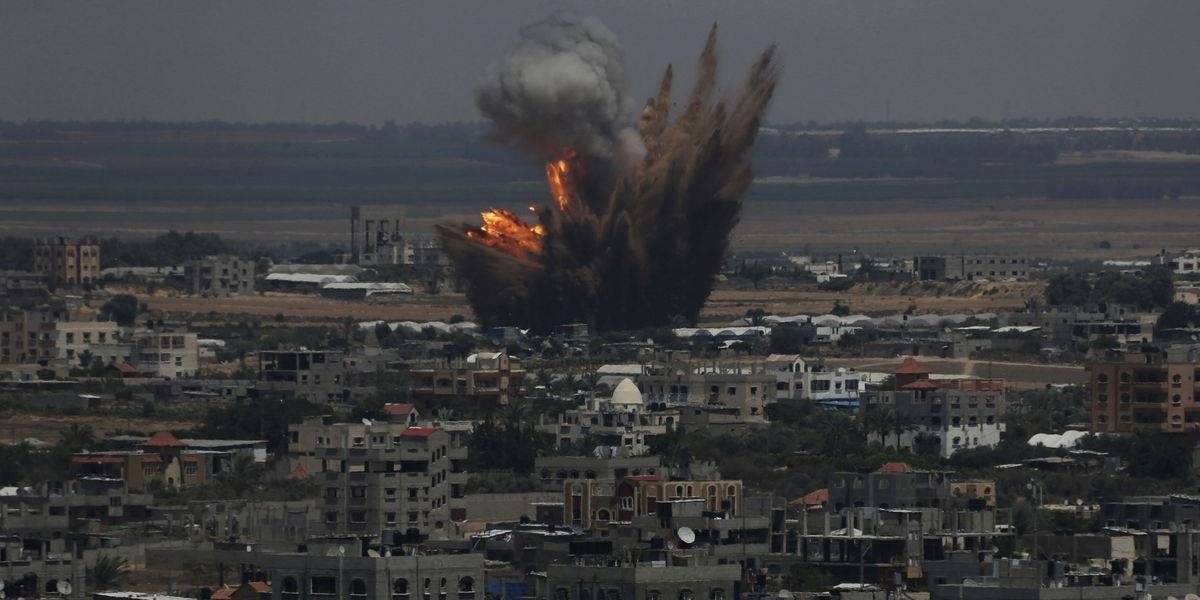 Izrael podnikol nálety v pásme Gazy, ide o odvetu za raketový útok na židovský štát