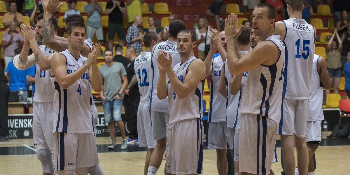 Slovenskí basketbalisti v prvom domácom zápase zdolali Švédov